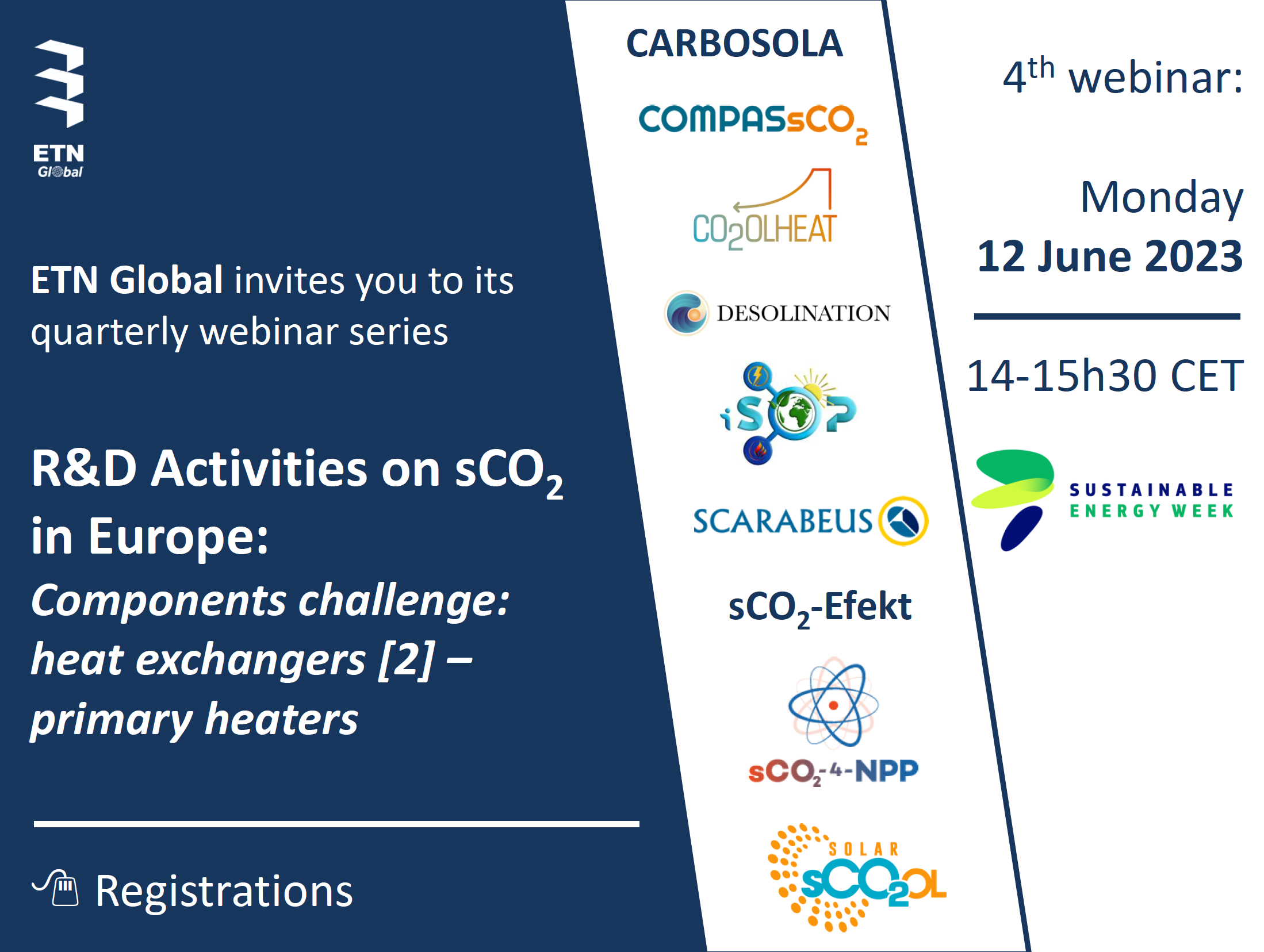ISOP joins the webinar series on R&D Activities on sCO2 in Europe organized by ETN Global – Next Episode to take place on Monday, June 12th